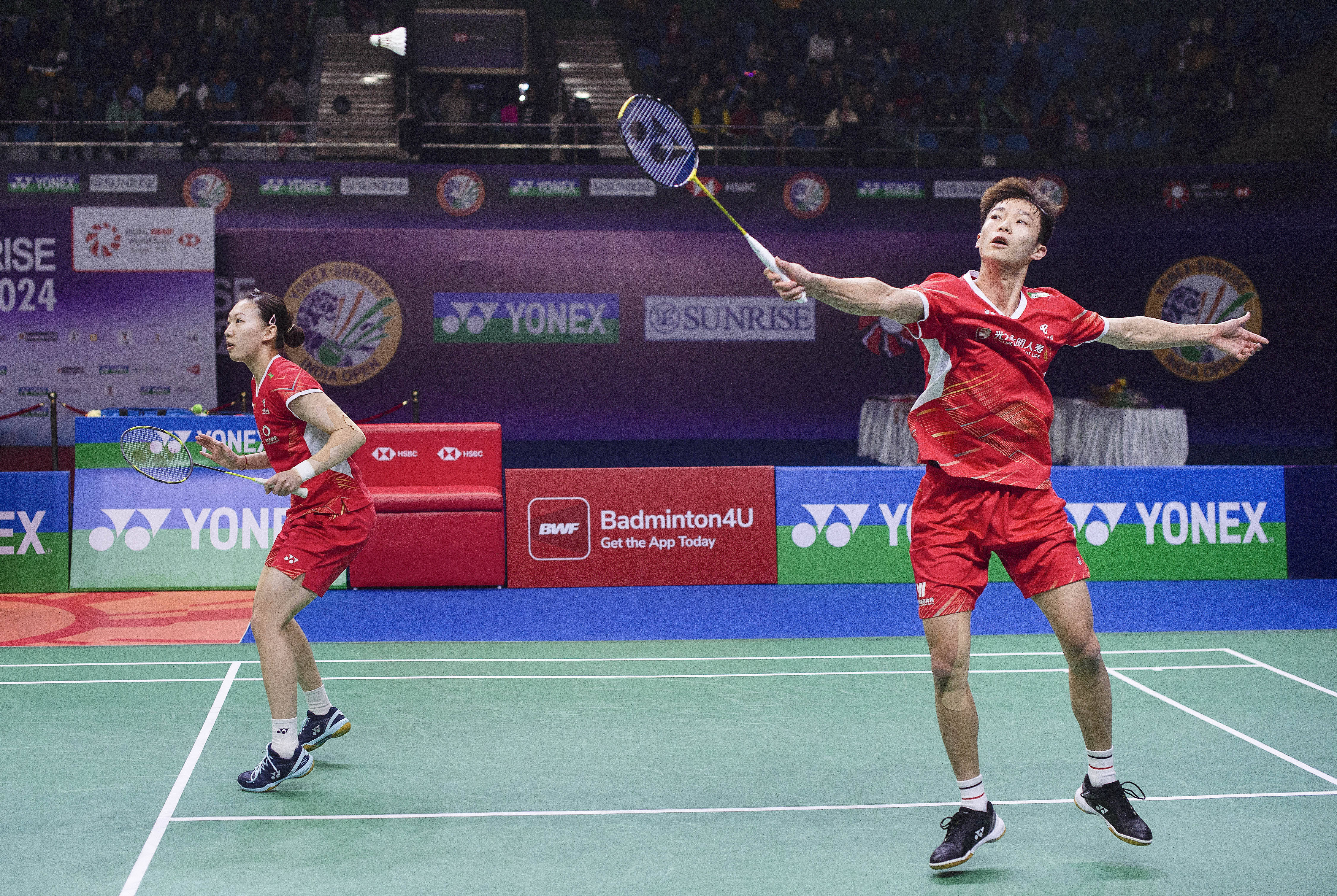 关于印度羽毛球队绝地反击印尼羽毛球队，谌龙统治全场的信息